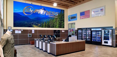 24 Hour Fitness - Gresham Interior Drywall
